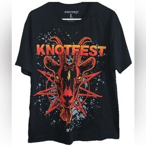 KNOTFEST 2022 (Leg 3) - Mad Goat, Irvine Roadshow, OFFICIAL MERCH (LARGE)